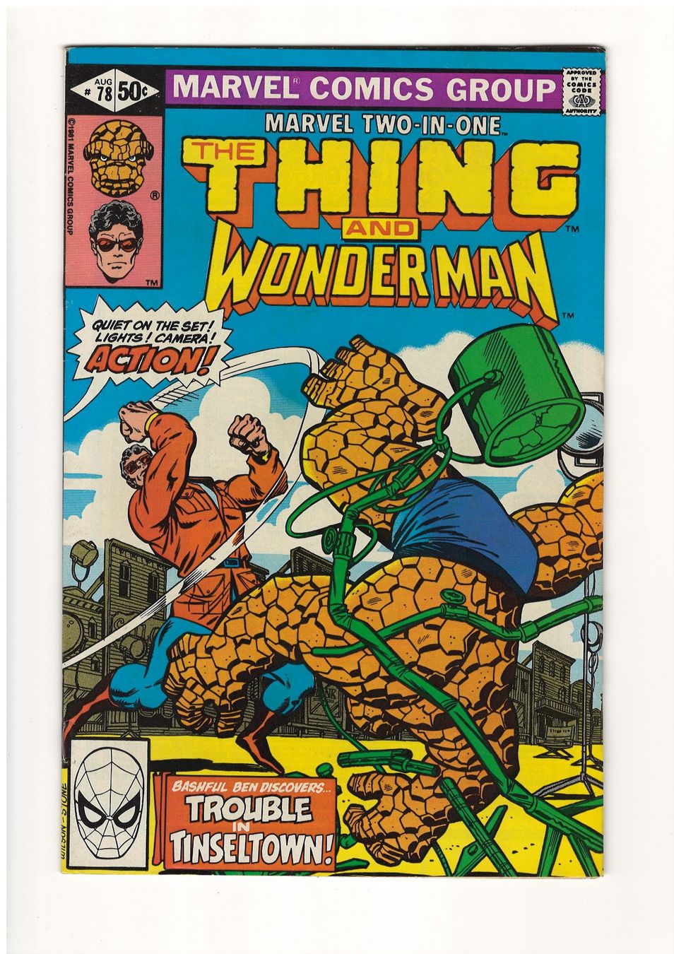 Comics: THE THING (FANTASTIC FOUR) No. 78 1981 – Gebraucht aus Basel von verano1000