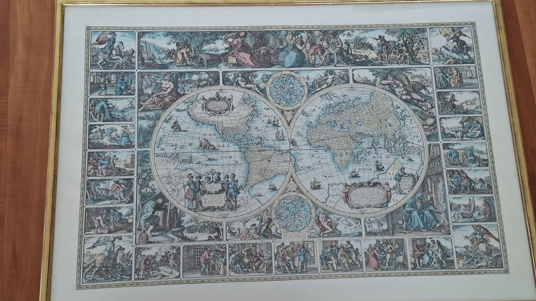 Poster & Bilder: Weltkarte – Gebraucht aus Meggen von Solarius01