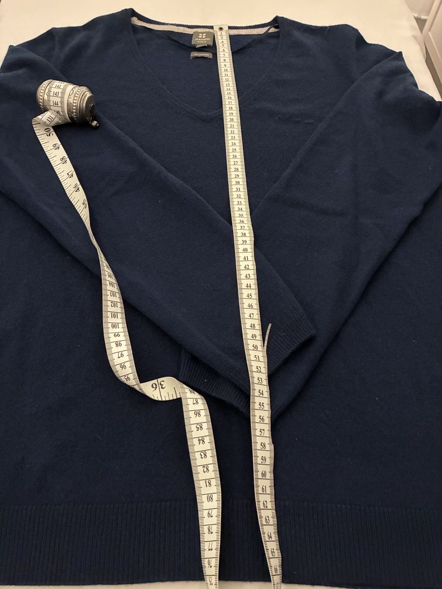 Maglioni & Felpe: Pullover dunkelblau V-Ausschnitt Grösse XL – Nuovo (secondo la descrizione) da Bäretswil venduto da Viechel 5