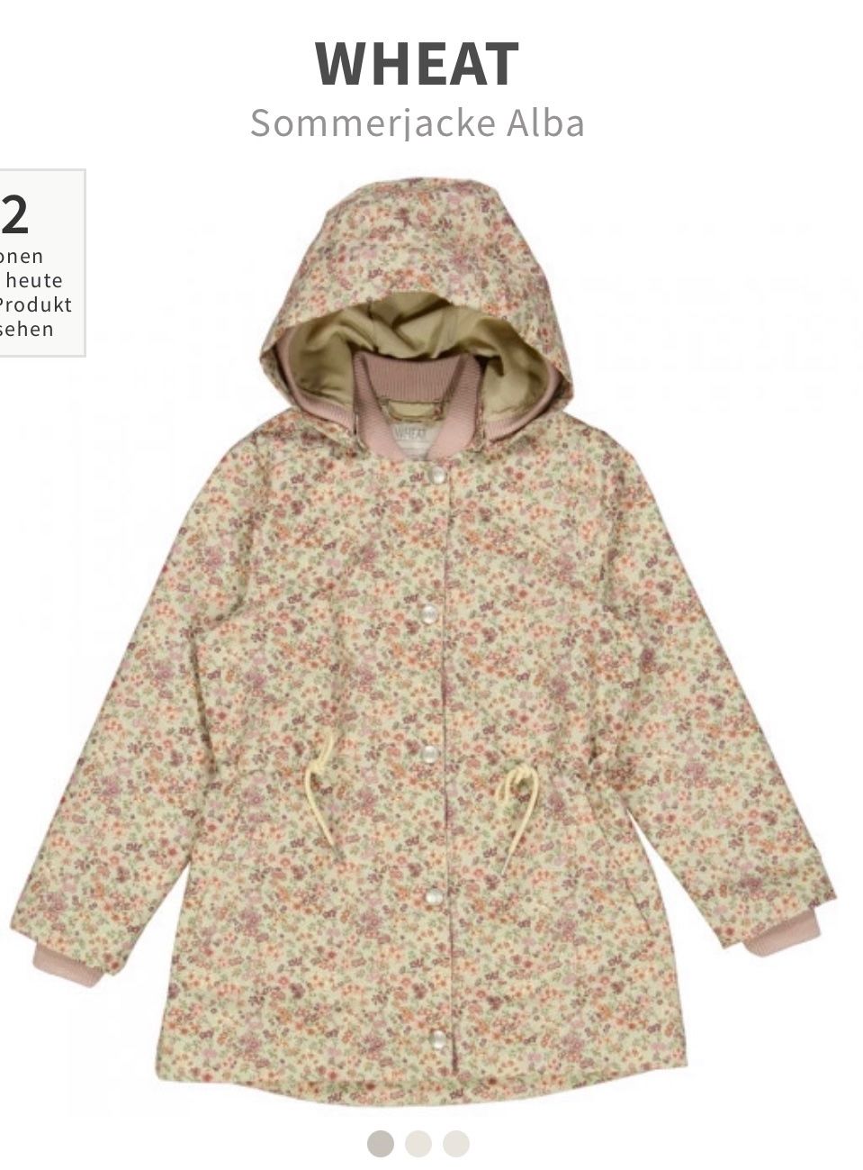 Vestes & Manteaux: Neue Regenjacke von Wheat – Neuf avec emballage d'origine à Steffisburg par elle013