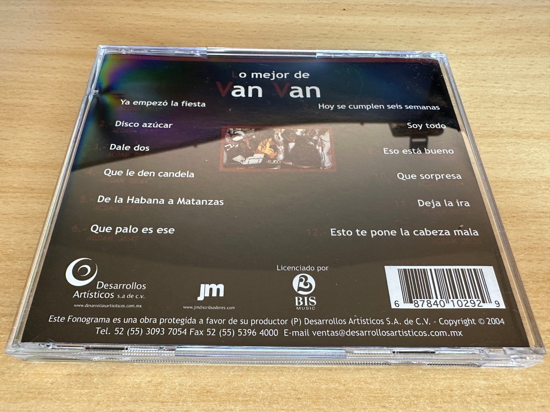 CD: V1 Lo Mejor De Van Van - Lo Mejor De Van Van – Usato da Rikon im Tösstal venduto da Alpenmutz 1