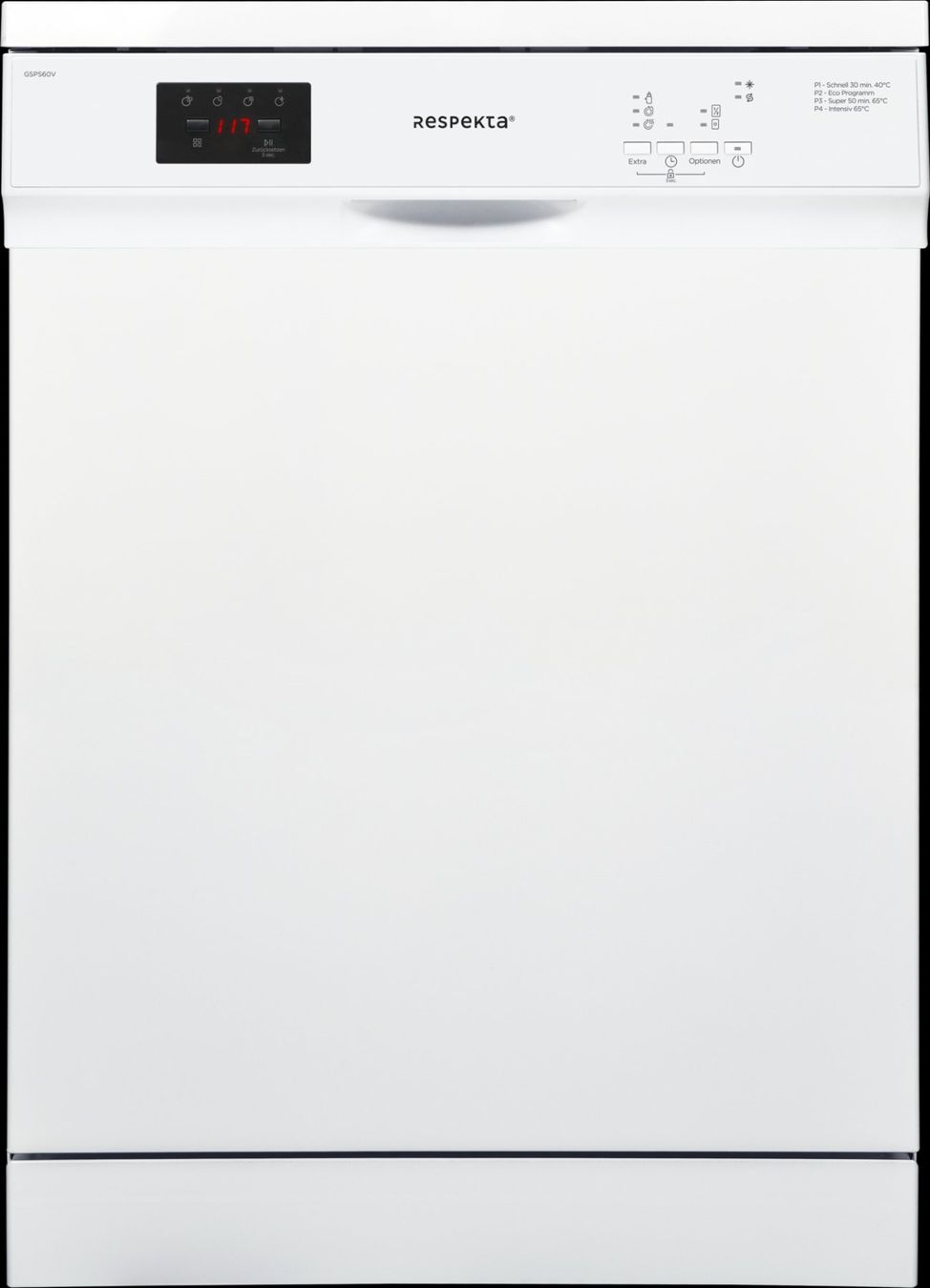 Geschirrspüler: 994 - Spülmaschine freistehend oder unterbaufähig 60cm Weiss – Neu und originalverpackt aus Wallenwil von toesstalvertrieb
