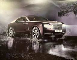 Exklusives Rolls-Royce Wraith Hardcover Book – Sammlerstück