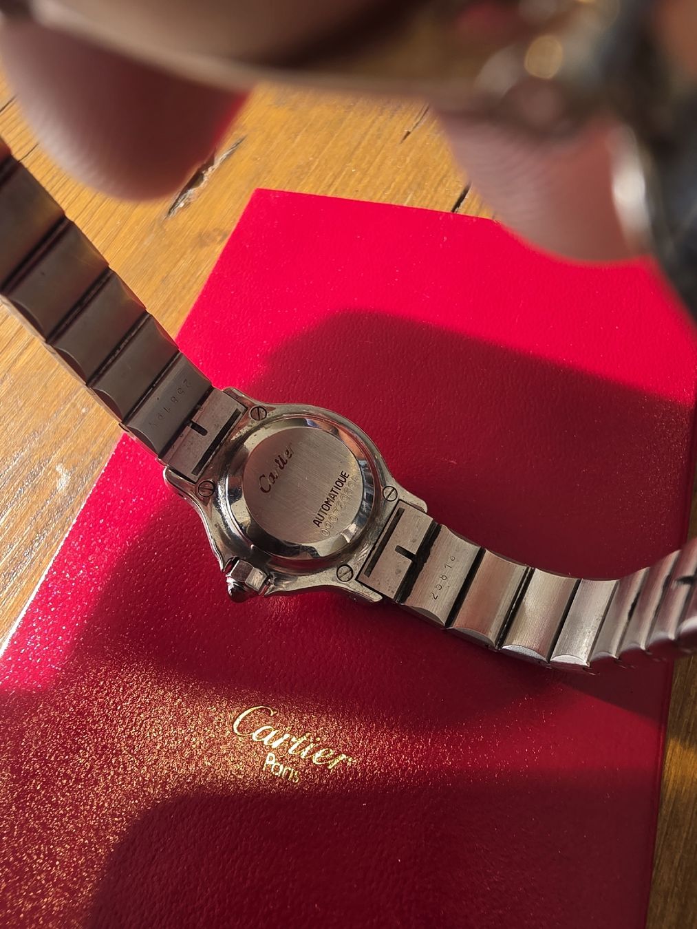 Cartier Orologi: Cartier Santos Octagon – Usato da Val-d'Illiez venduto da AntiqueG 4