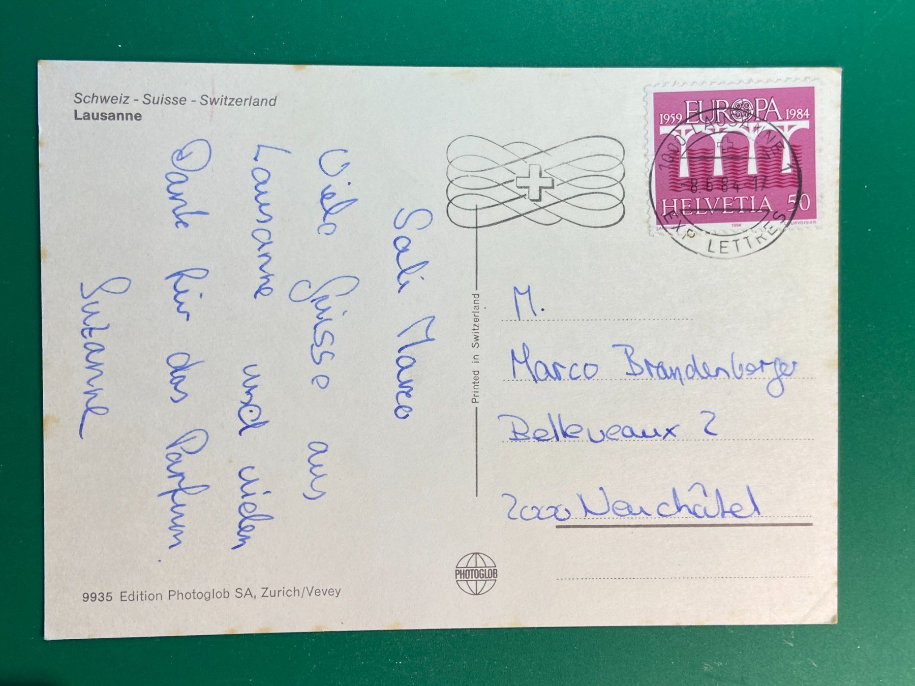 Cartoline postali: Lausanne - 3 Ansichten – Usato da Steg VS venduto da danwer74 1