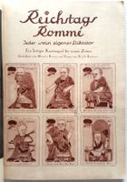Reichstags-Rommé - mit Versen von Erich Kästner, in UHU 1930