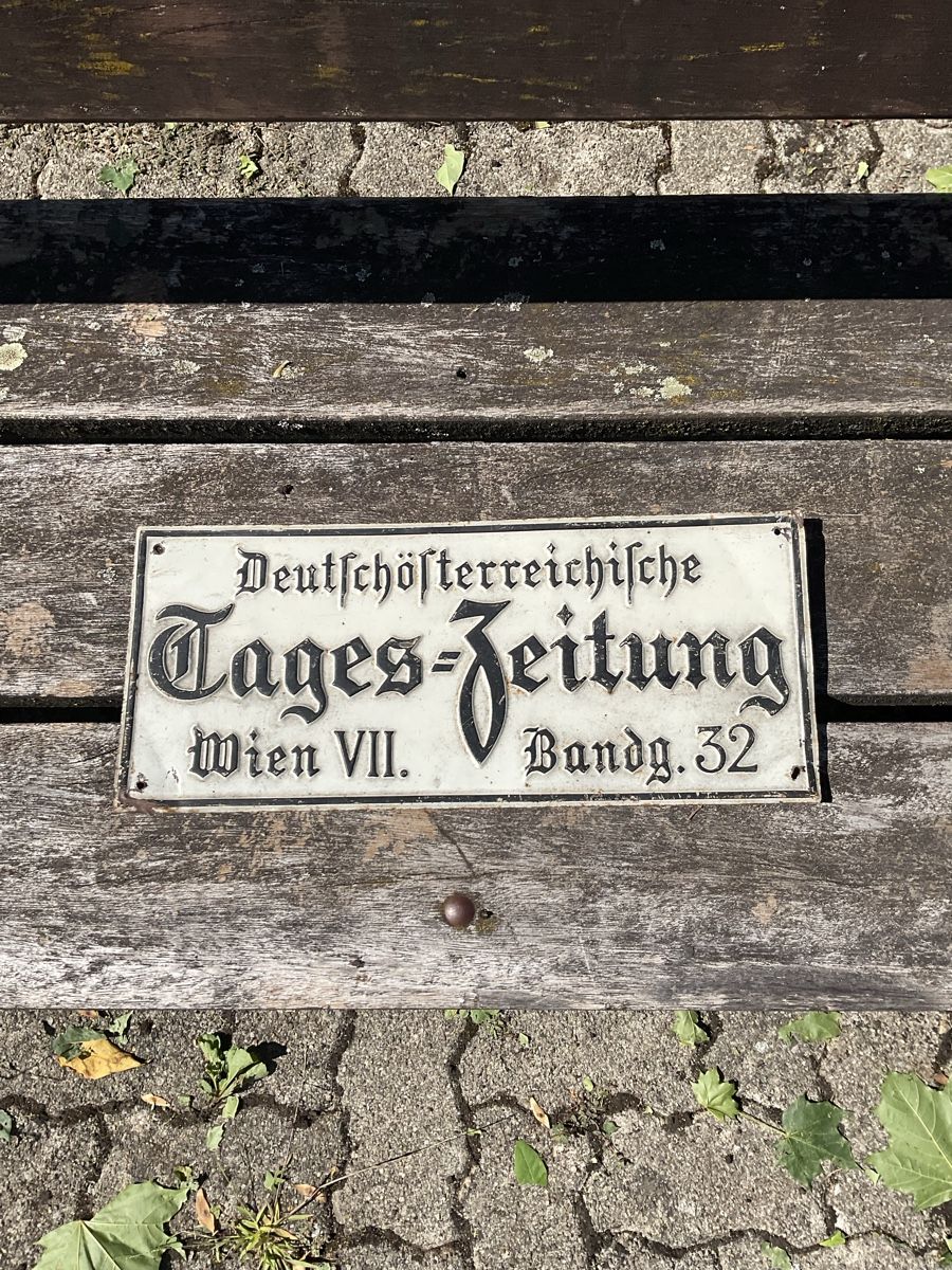 Ecriteaux: Altes Blechschild – D'occasion à Bülach par tom_7lgl 4