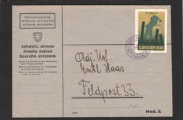 Militärsache Feldpost , Stabskp. S Bat. 4 ungezähnt