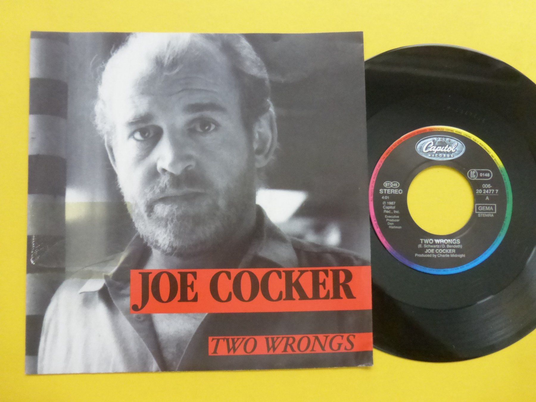 Dischi in vinile: Joe Cocker – Two Wrongs – Usato da Zürich venduto da Swiss57