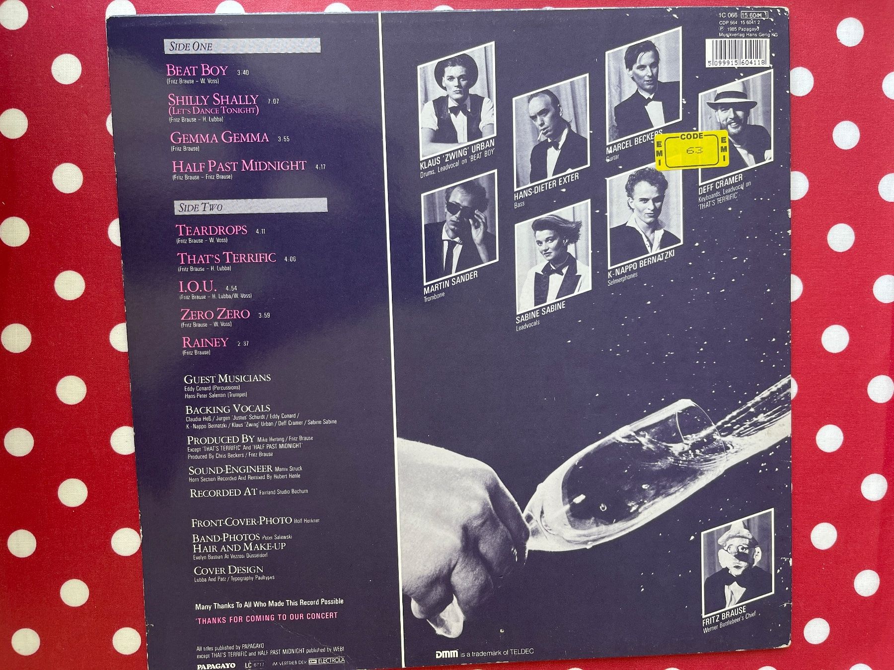 Dischi in vinile: A535/Fritz Brause - Shilly Shally – Usato da Frutigen venduto da Philippe_jsp 1
