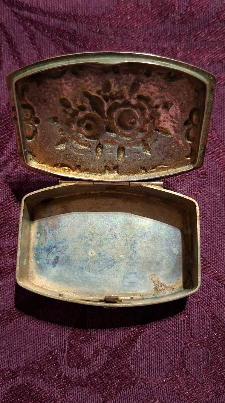 Sonstige Kosmetik & Pflege: Alte Schmuck oder Pillendose 835 Silber ALBO – Gebraucht aus Möhlin von teddybaer8 5