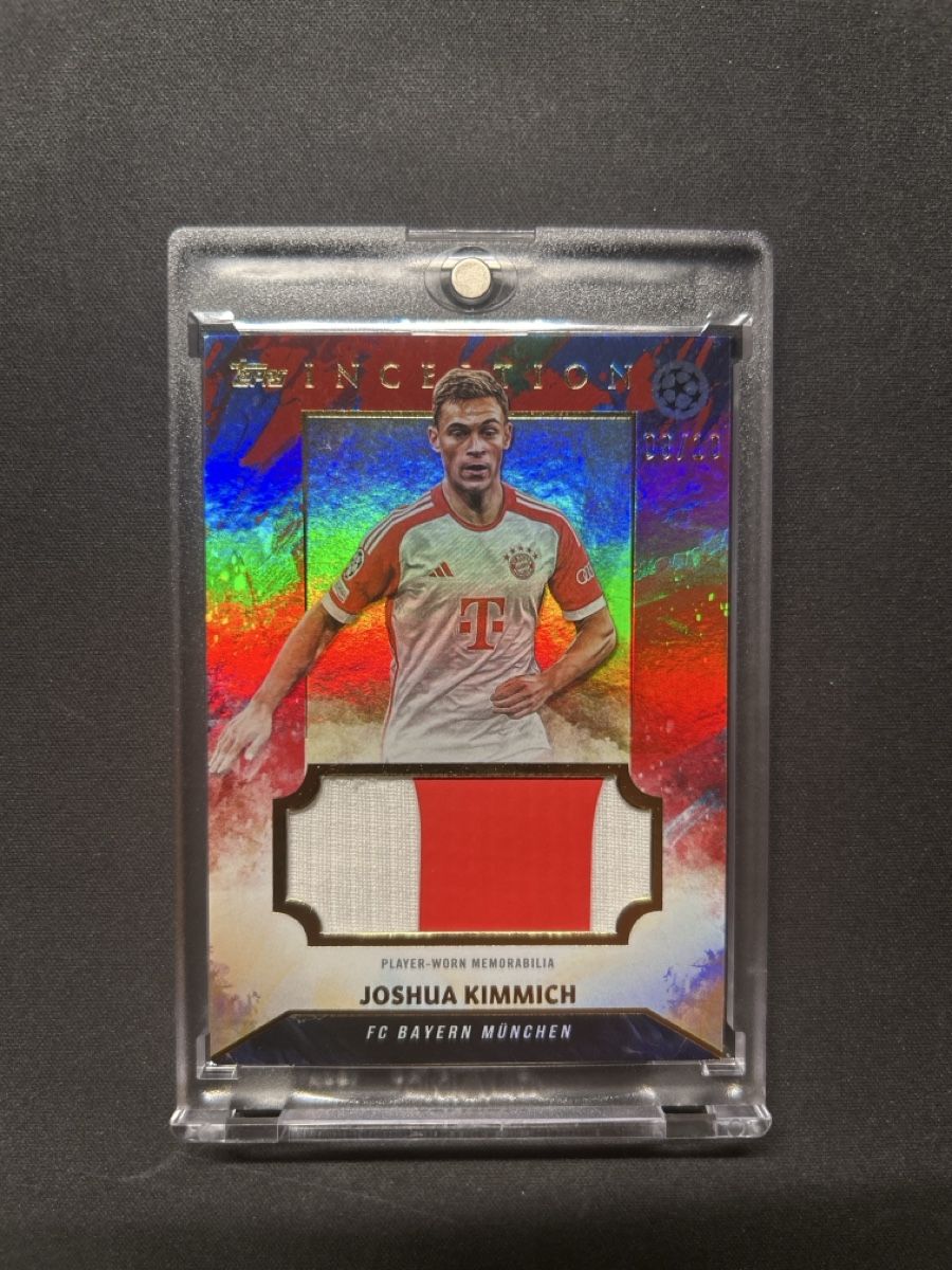 Topps Carte collezionabili: Topps Inception Patch Relic Kimmich /10 2023/24 – Usato da Greppen venduto da hcv_cc2r