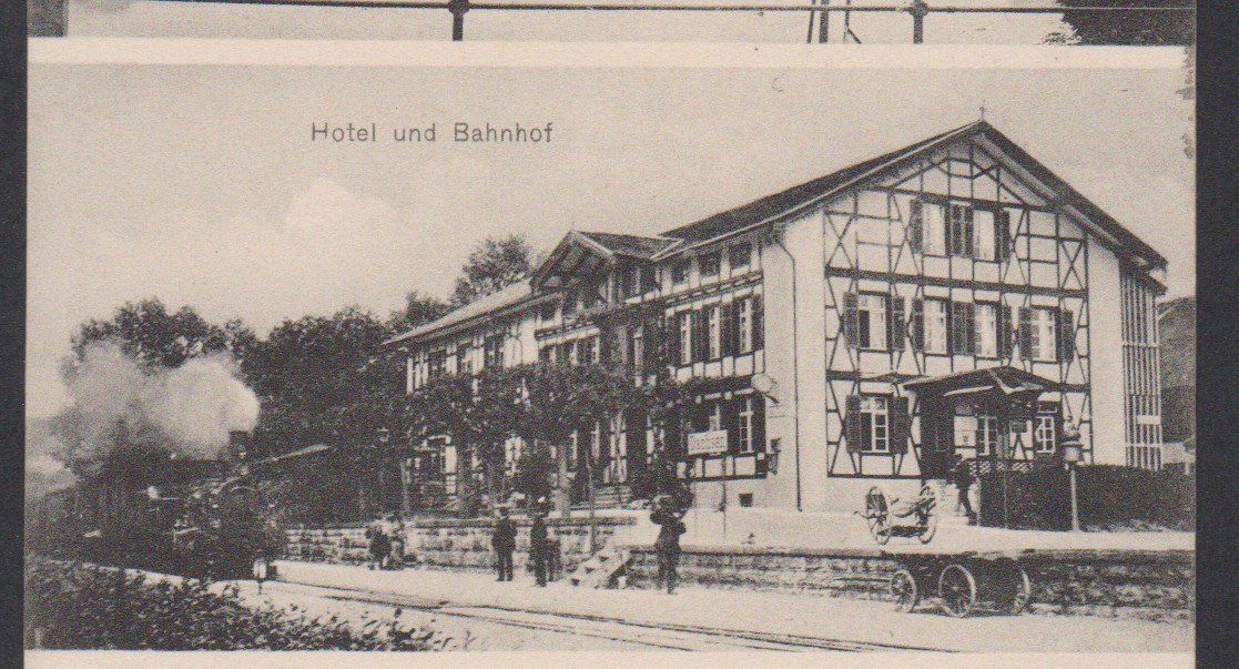 Cartoline postali: Dachsen  ZH   :   alte 3-Bild Ansichtskarte um 1909 – Usato da Vitznau venduto da Ropaku 1