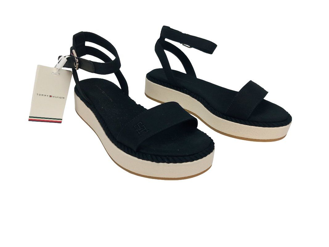 Tommy Hilfiger Scarpe da donna: Tommy Hilfiger Rope Flatform Lady Black – Usato da Hünenberg venduto da Restwert_Zug 3