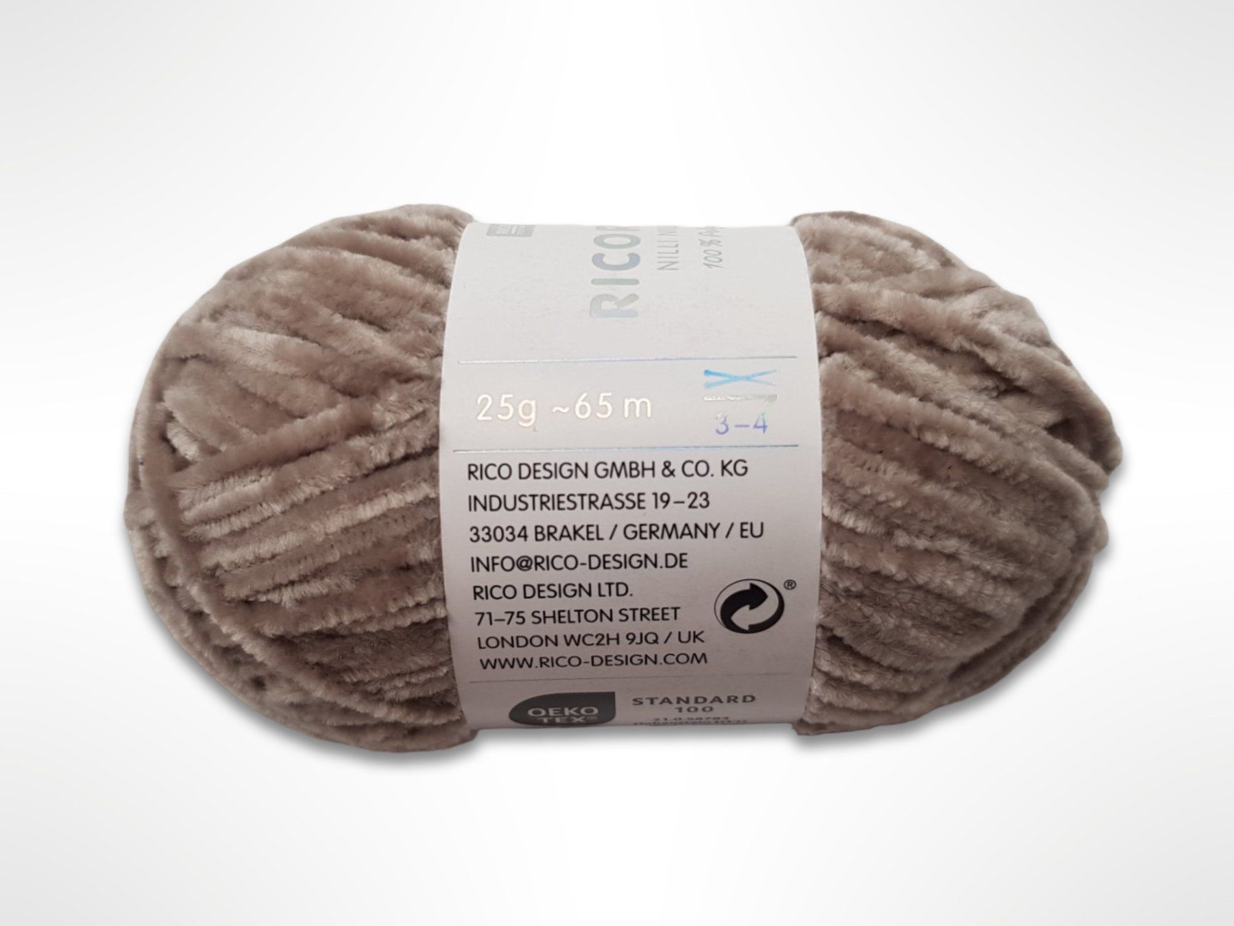 Lana: RICO DESIGN flauschiges Garn Beige 10 Stk. – Nuovo (secondo la descrizione) da Suhr venduto da Restwert_Suhr 5