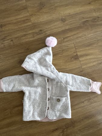 Übergangsjacke / Wollwalk Jacke - Gr 74/80