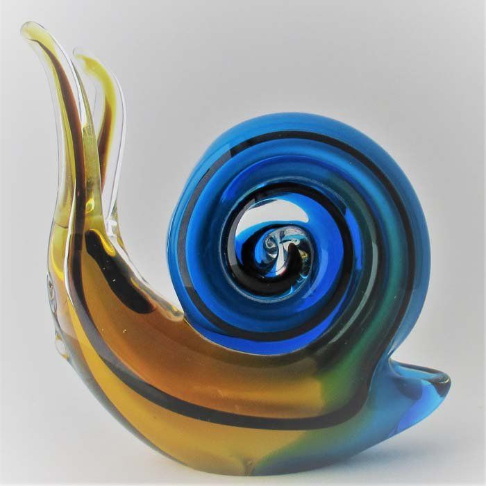 Statuette: Glas Schnecke 11.5cm  bunt – Nuovo (secondo la descrizione) da Stein am Rhein venduto da Vitrum8260 1