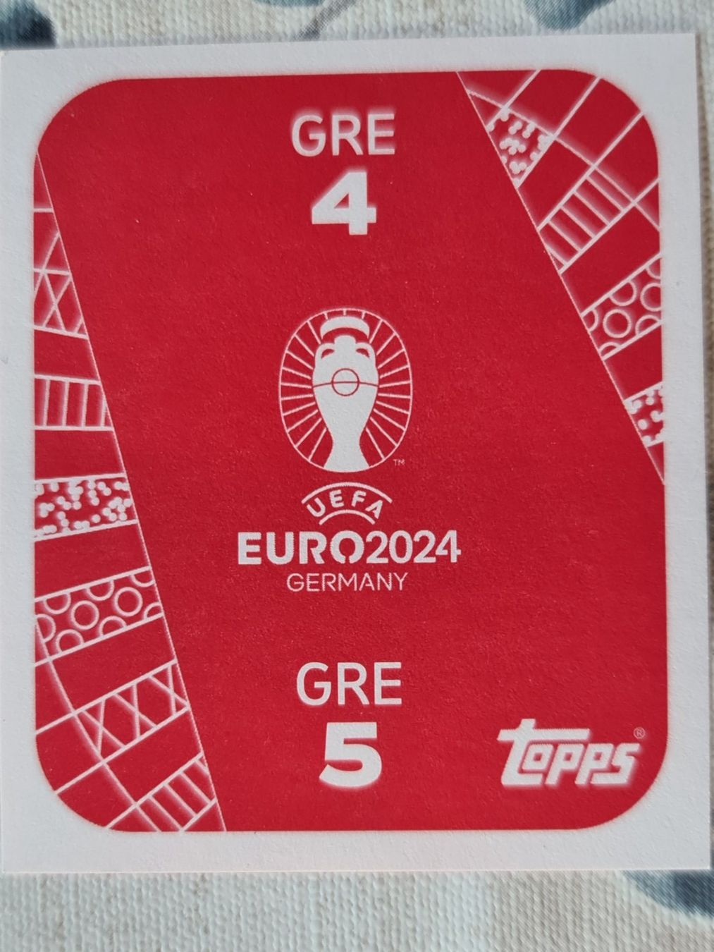 Topps Carte collezionabili: Topps EURO2024 GRE 4 GRE 5 – Nuovo e nell'imballaggio originale da Dintikon venduto da Prime-shop 1