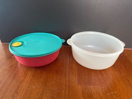 Sieb und Behälter zum aufbewahren Tupperware