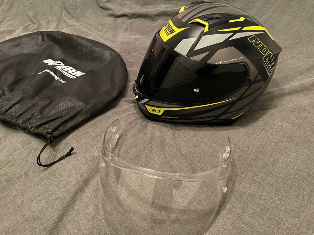 Motorrad-Halbhelm 3/4 Mit Sonnenblende - Leichter & Atmungsaktiver Helm | Größe 52-62cm Verstellbar