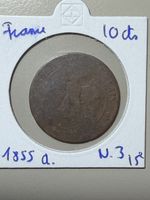 France - 10 centimes - 1855 a Napoléon 3 