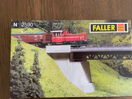 FALLER Spur N 2590  Beton Brückenkopfgarnitur NEU