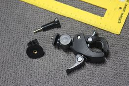 Halterung GoPro Velo Motorrad Rohr Lenke