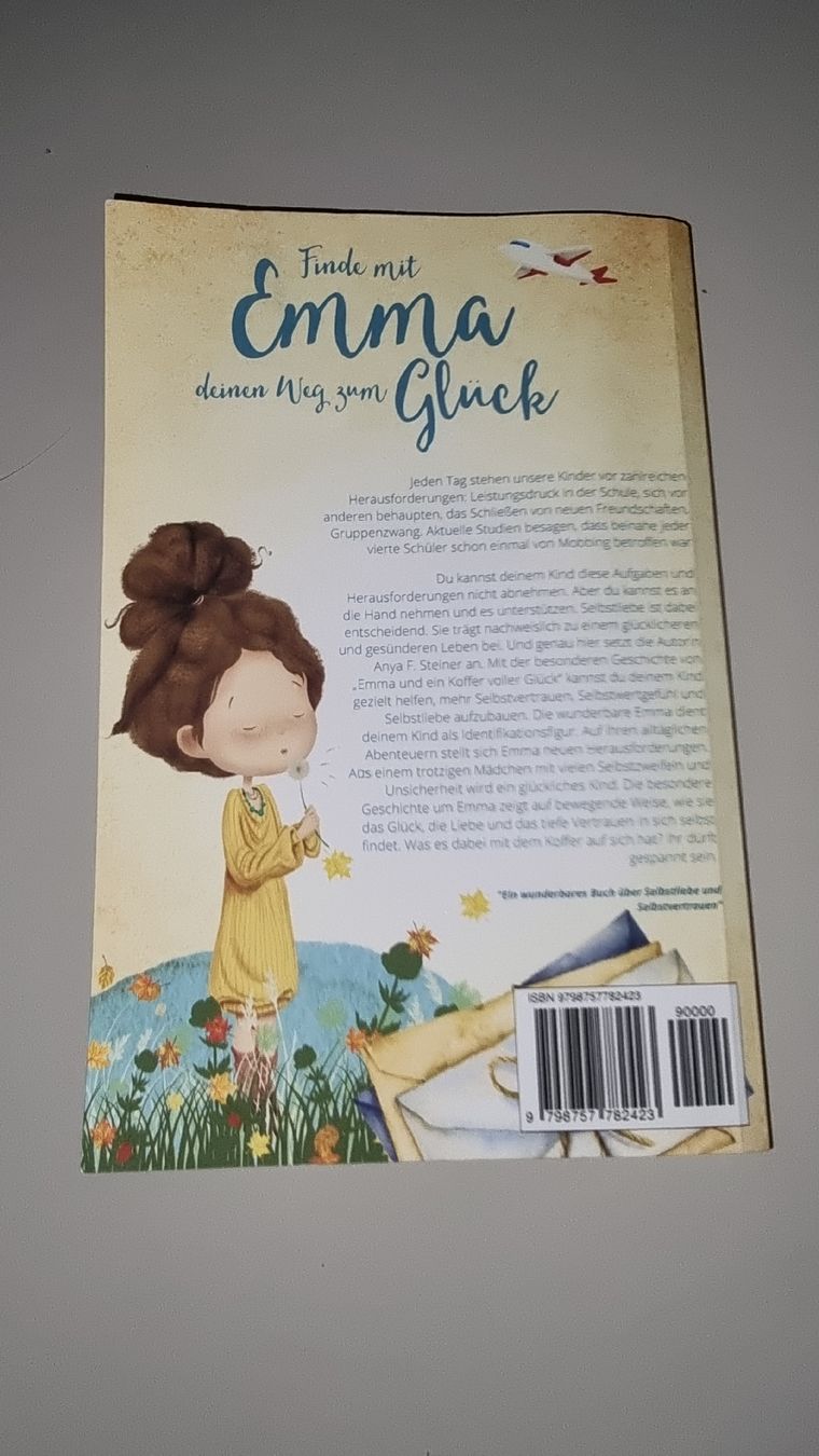 Bücher: Kinderbuch: Emma und ein Koffer voller Glück – Gebraucht aus Wigoltingen von Zuckerfee84 1
