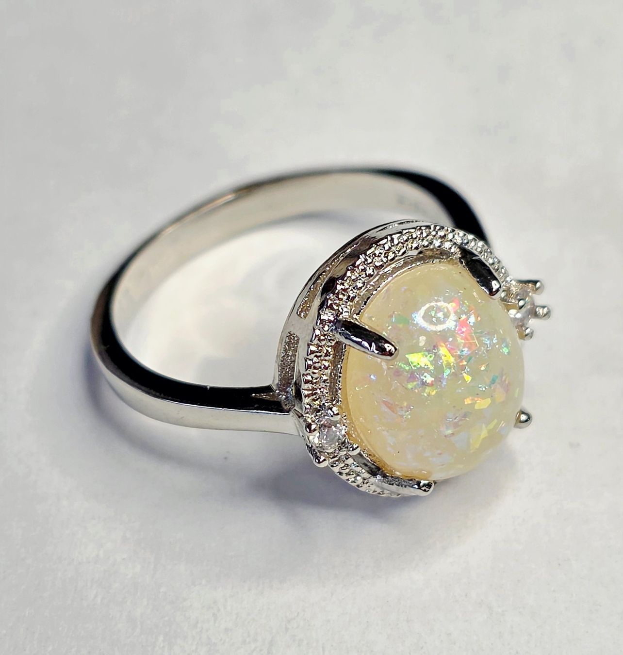 Ringe: Silber Fingerring Opal – Neu (gemäss Beschreibung) aus Zürich von Benedikt21 9