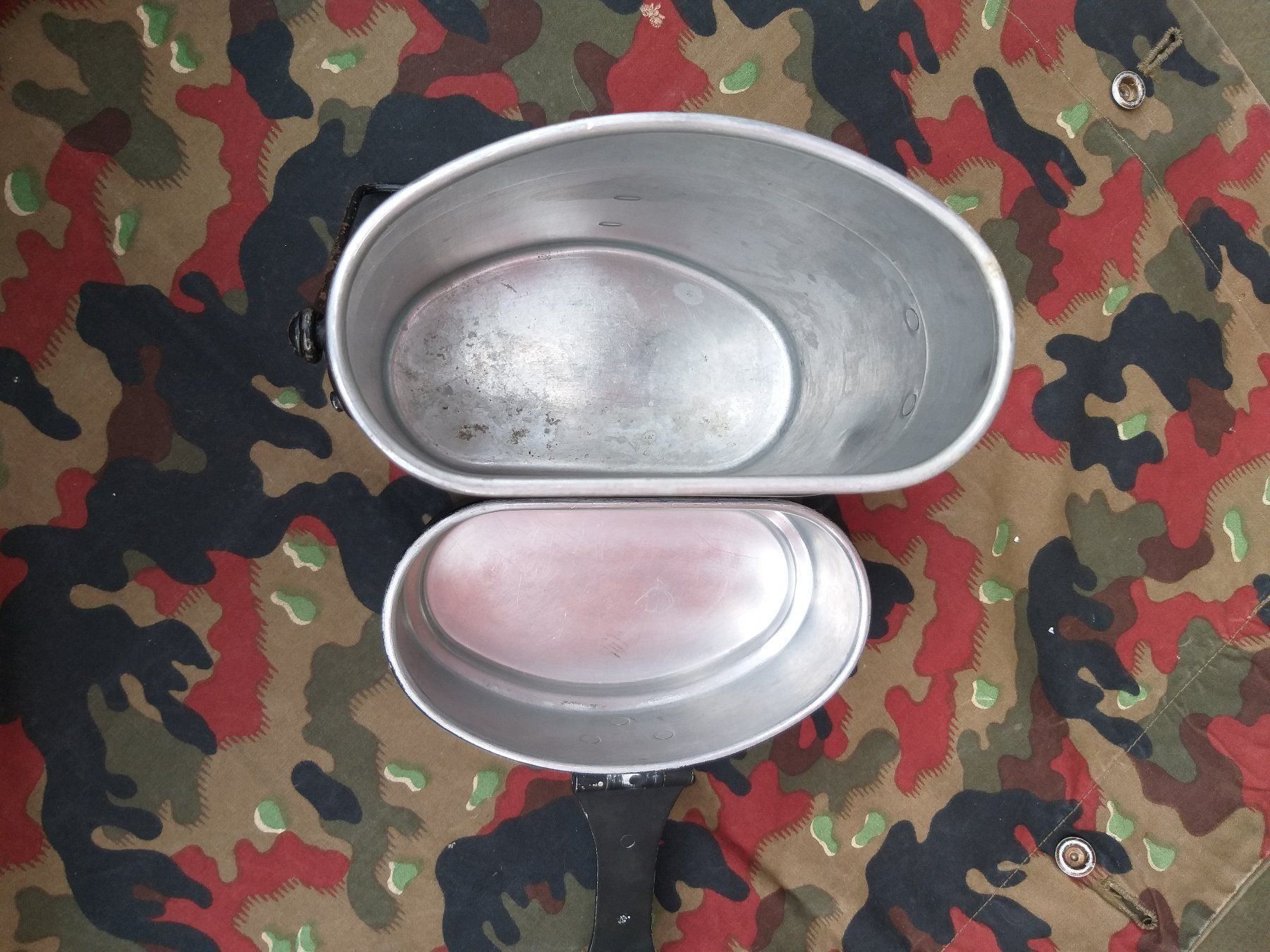 Schweizer Armee Uniformi: Kochgeschirr Mod. 1898/20 SIGG 1976 – Usato da Bauma venduto da SwissMilitaria 4