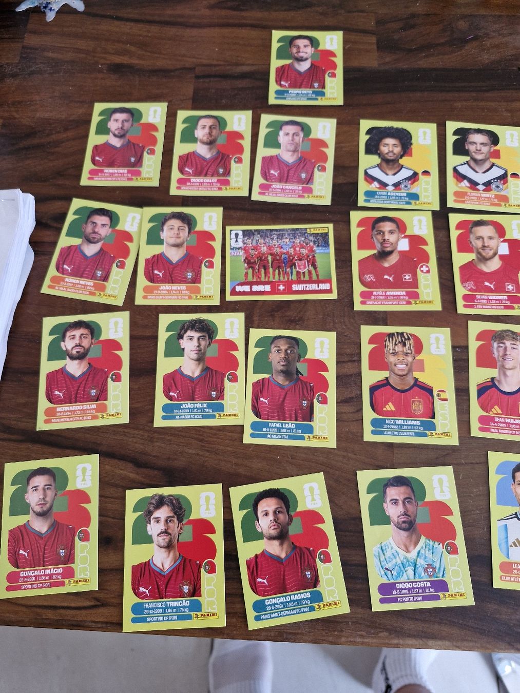 Panini Sammelbilder & Trading cards: Panini sticker, Länder sortiert.71sticker – Neu (gemäss Beschreibung) aus Biberist von Bonduelle 6