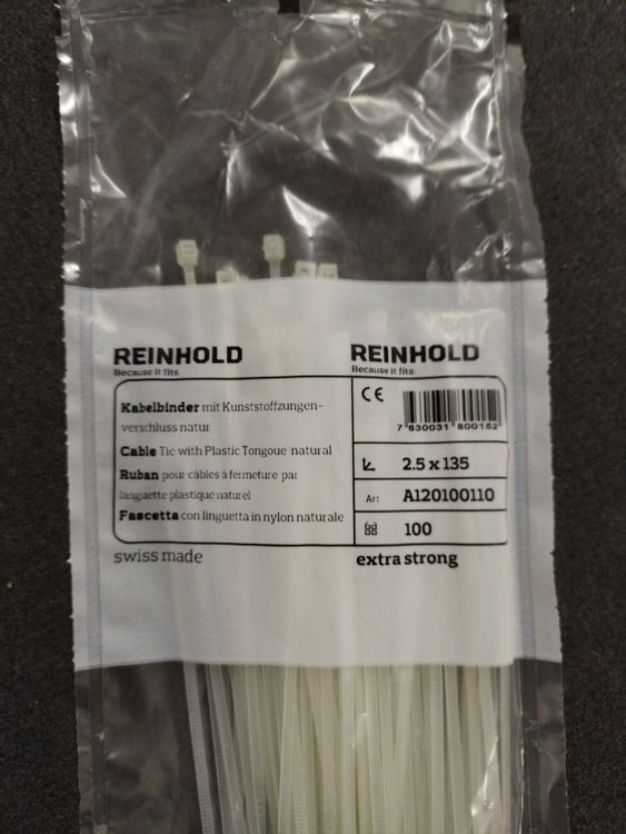 Aparoli Kabelbinder 750 X 12,5 Mm – Naturfarben, 50 Stück, Aus Nylon 6.6, Temperatur- Und Chemikalienbeständig