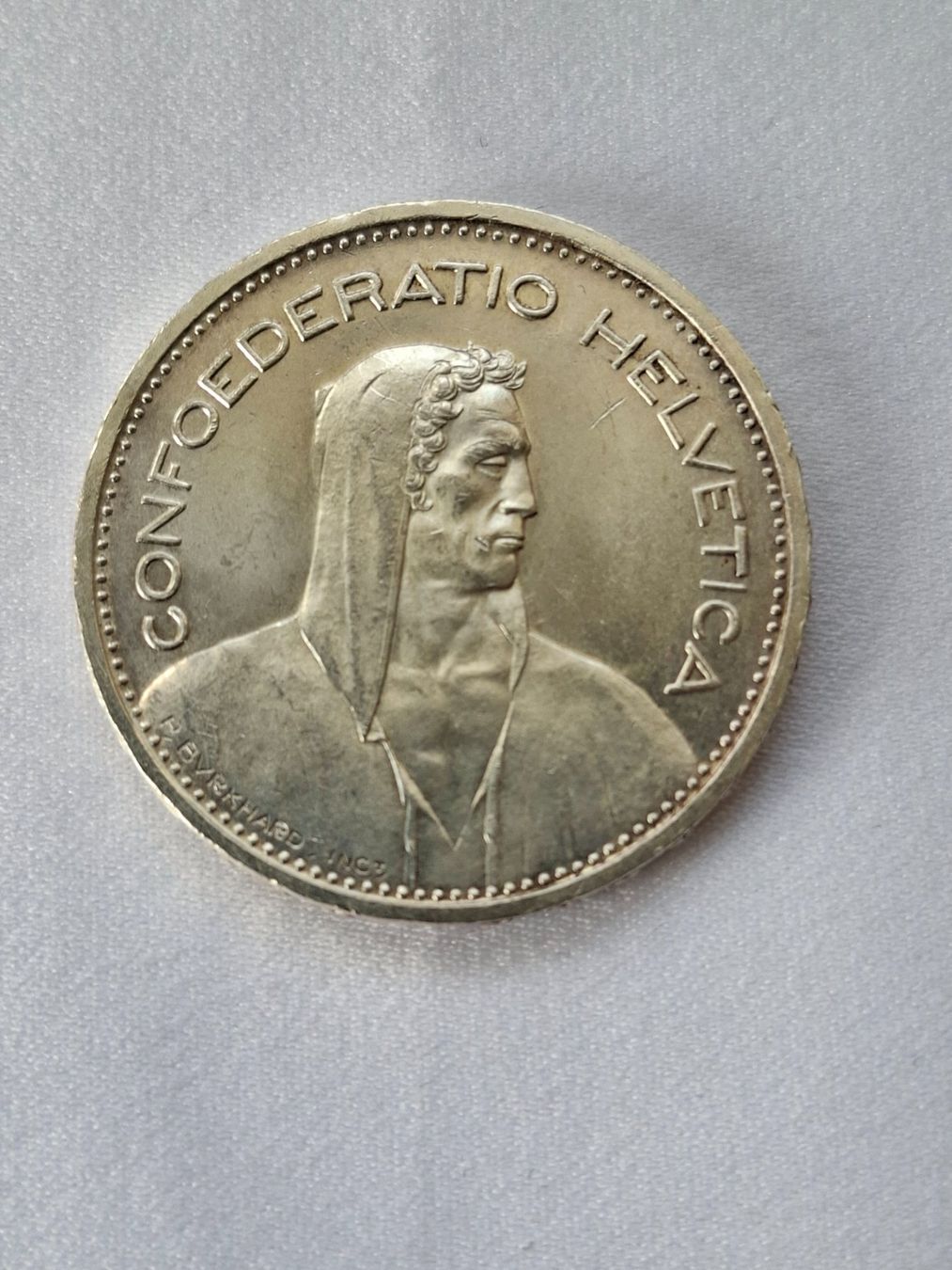 Tutti le monete: 5 Franken 1952 Schweiz – Usato da Dällikon venduto da Toyfan 1