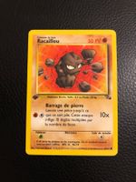 1999 Fossil Geodude / Racaillou 47/62 1st edition FR Ab 1