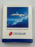 Crossair MD-83 Schabak Flugzeugmodell mit OVP