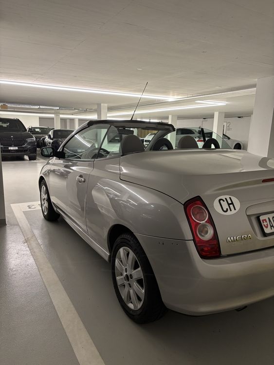 Nissan Automobili: Nissan Micra C+C 1.6 (Cabrio) – Usato da Schwyz venduto da C1443 9