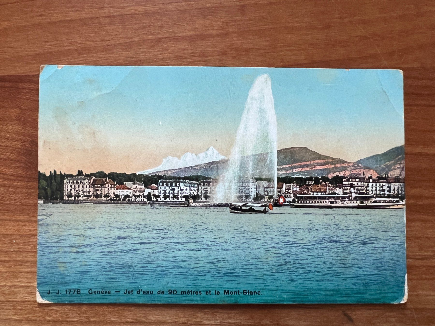Cartoline postali: AK  1909 Geneve    (G1564) – Usato da Hinwil venduto da Sidi4