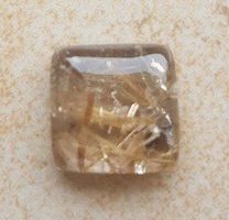 Rutilquarz Rechteck 7.5ct