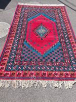 Orientteppich Handgeknüpft 299x204cm Wolle rot Tunisie