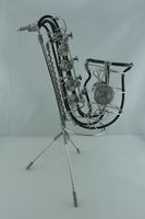 SAXOFON - Handarbeit aus Draht - 25x12cm