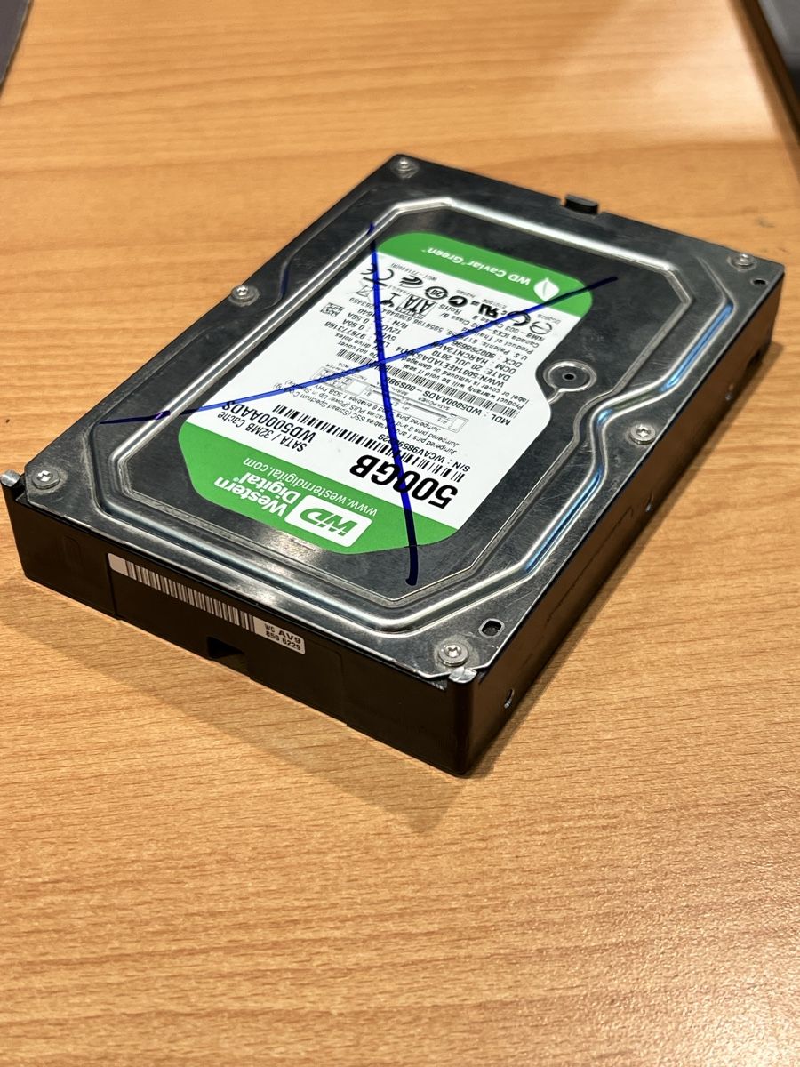 Western Digital Dischi rigidi: WD 500GB Defekte Festplatte  – Difettoso da Gossau SG venduto da WE-SHOP 3