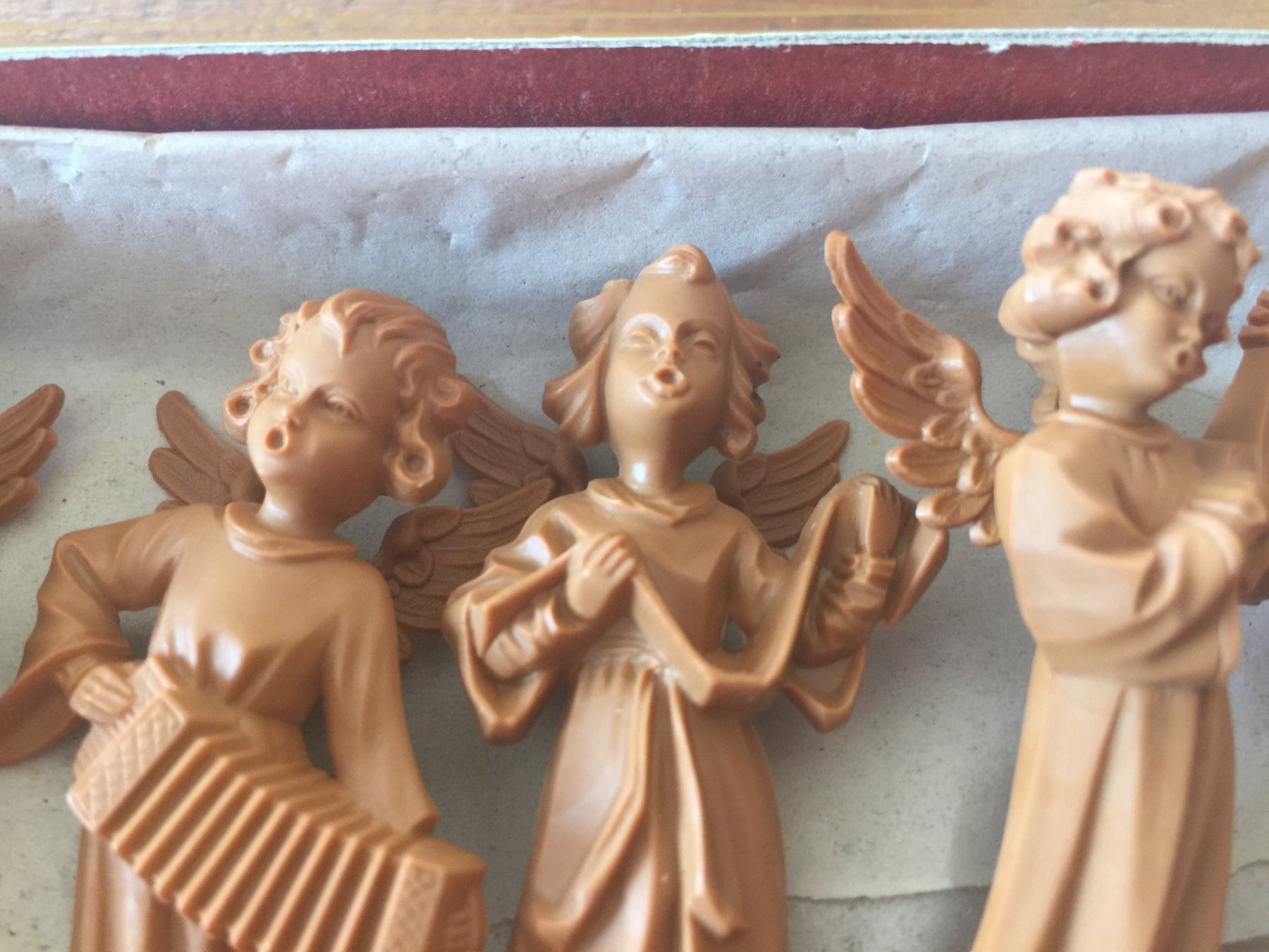 Statuette: 6 Vintage Engel – Usato da Kirchdorf venduto da Vintagewunder 5