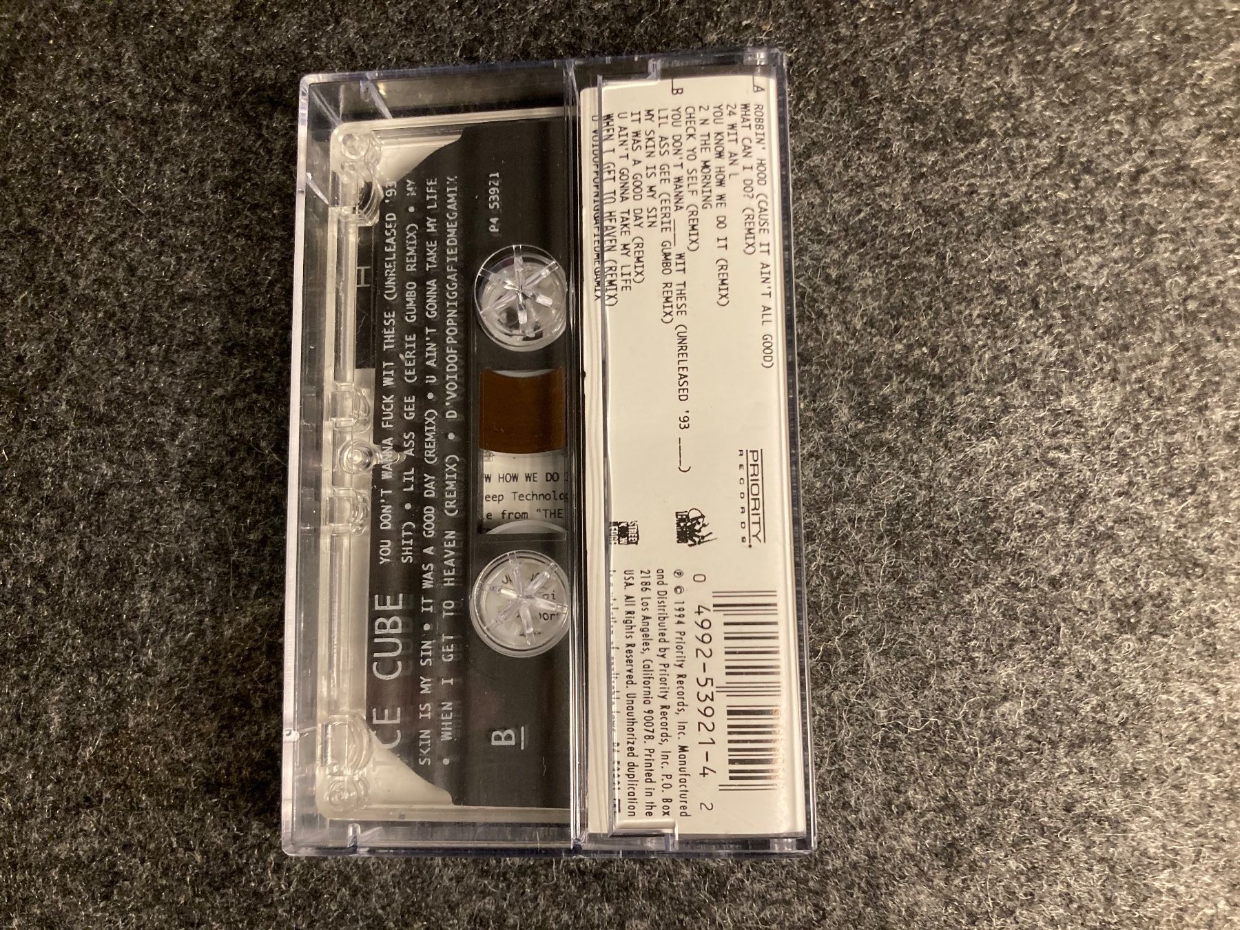 Kompaktkassetten: Ice Cube - Bootlegs & B-Sides (MC) – Gebraucht aus Fribourg von Karushi 2