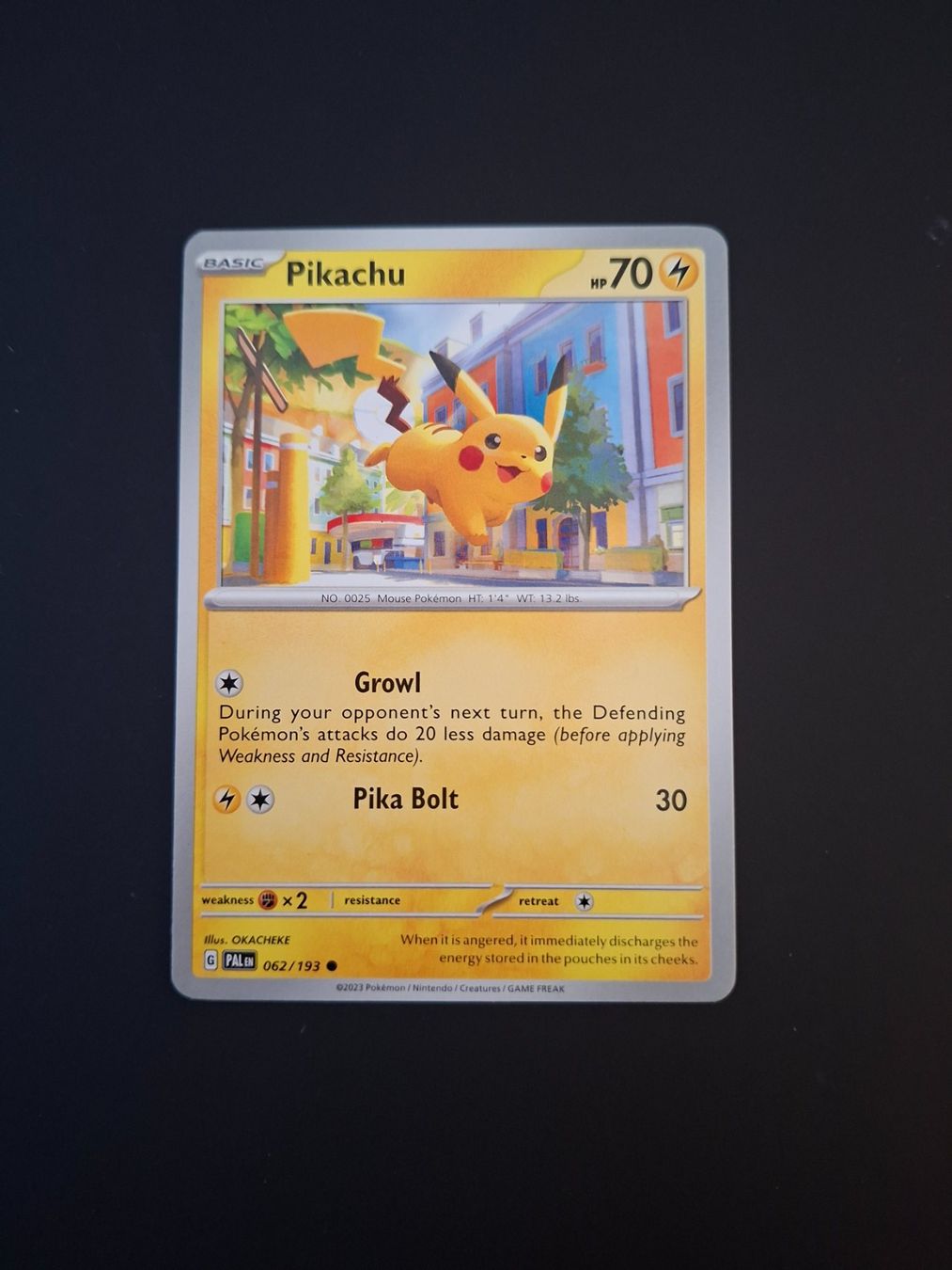 Pokémon Cartes à collectionner: Pikachu #062 Paldea Evolved EN – D'occasion à Biasca par Sara_Poke123
