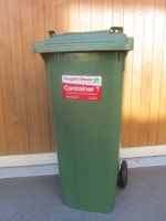 Grüngut - Container Ochsner grün mit Deckel und Rädern, NEU