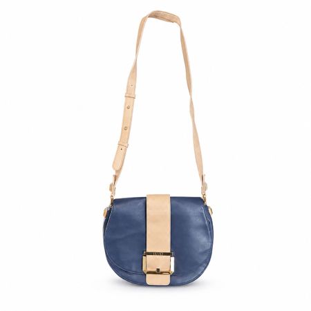 Liu Jo Umhängetasche Crossbody Blau / Beige