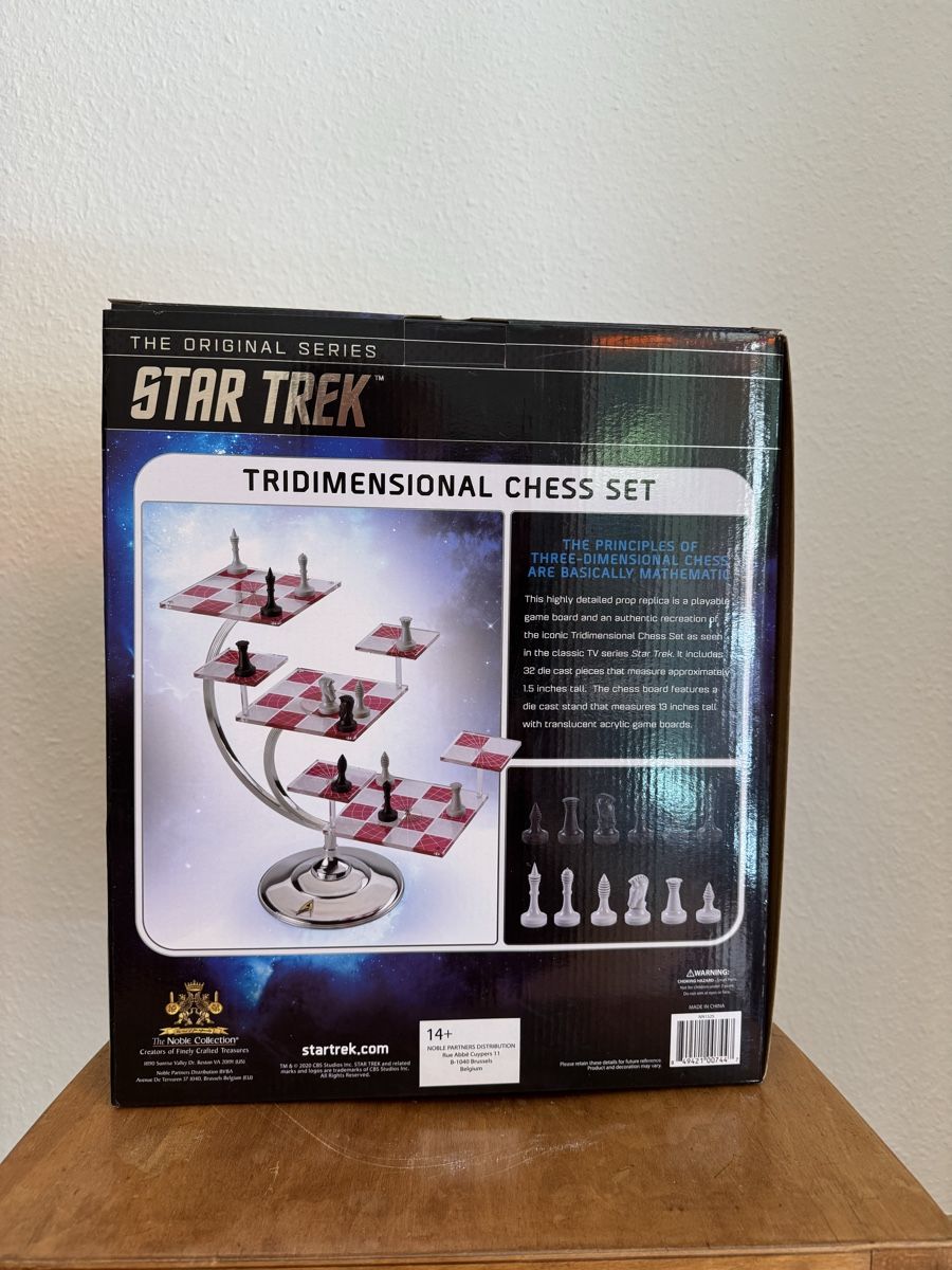 Giochi: Star Trek 3D Schach – Nuovo (secondo la descrizione) da Zürich venduto da jrf_l6yk 1