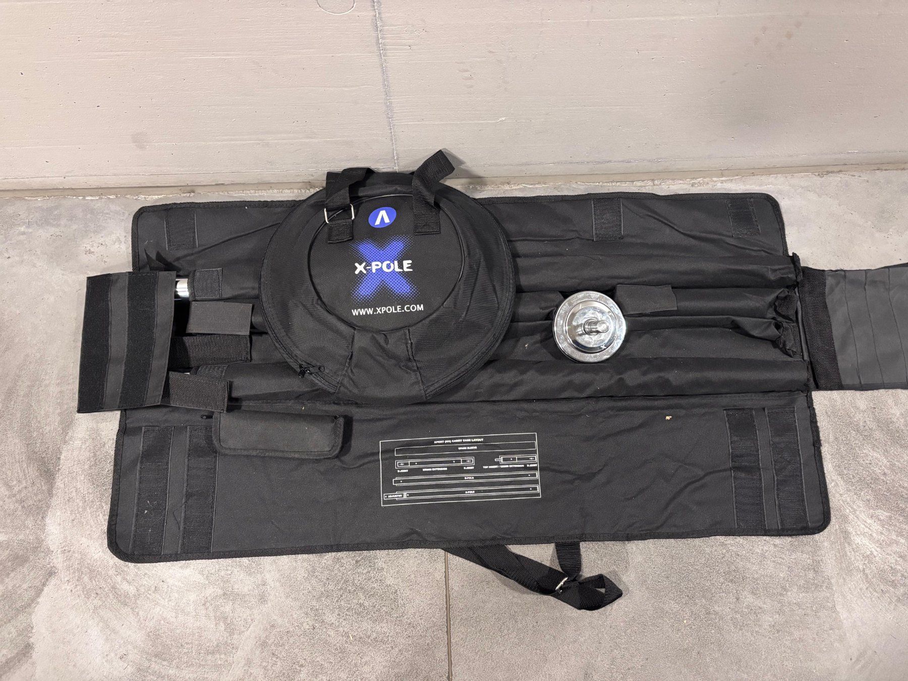 Hometrainer: X-Pole Stange Static and spinning – Usato da Schaffhausen venduto da Mupeti 1
