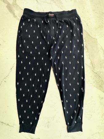 Pantalon de pyjama Polo Ralph Lauren bleu taille L