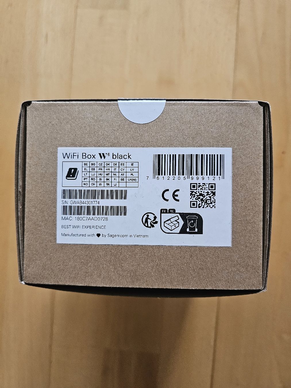 Salt WiFi: Salt WiFi Box W6 Black – D'occasion à Buchs SG par flaviusguias